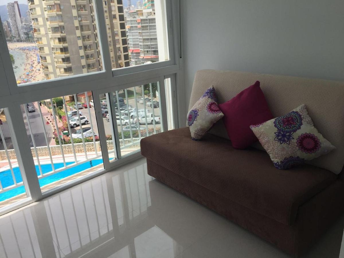 Levante Beachfront Luxury Apartment Benidorm Exteriör bild